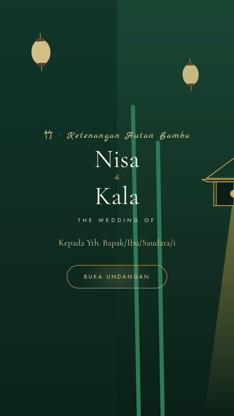Ketenangan Hutan Bambu