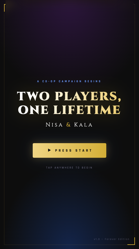 Two Players, One Lifetime