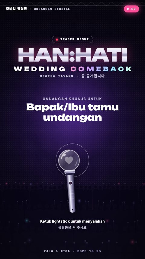 Wedding Comeback — Duo Idola K-Pop di Panggung Pernikahan