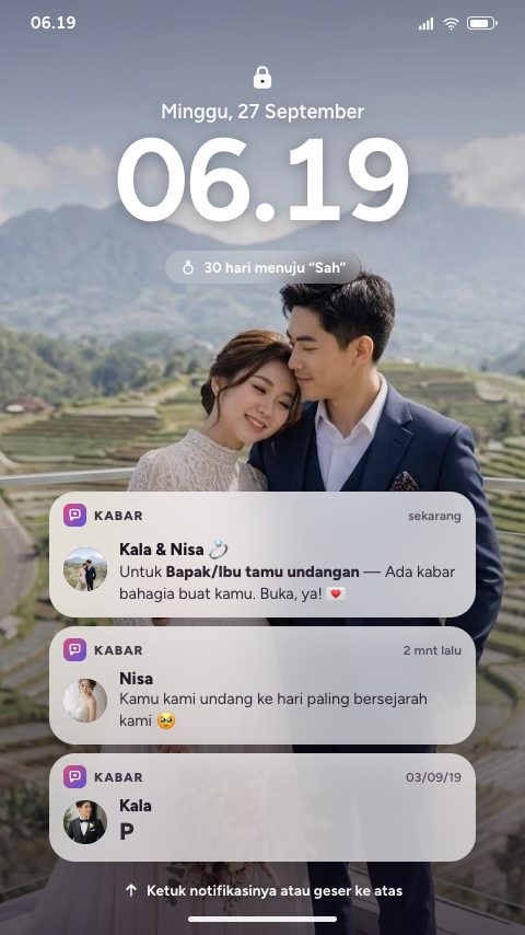 Dari “P” Sampai “Sah” — Riwayat Obrolan Kami