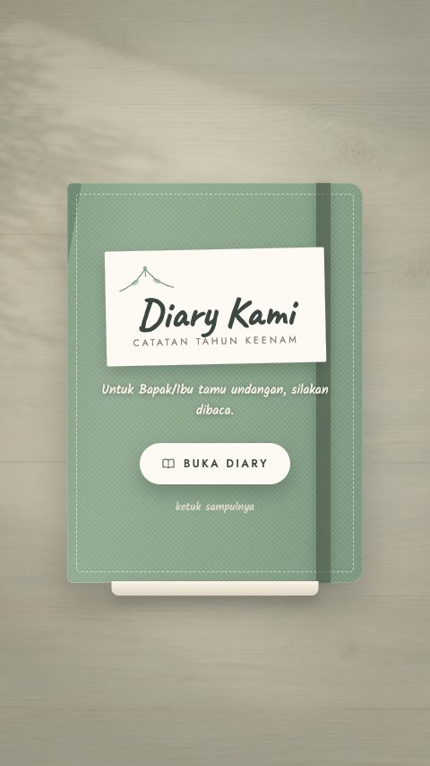 Diary Kami — Halaman Tulisan Tangan