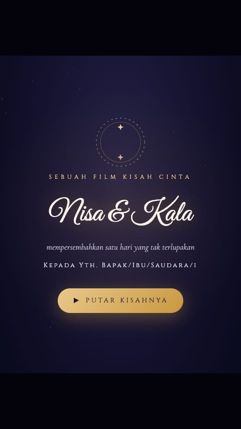 Cinema of Us — One-Page Cinematic Experience