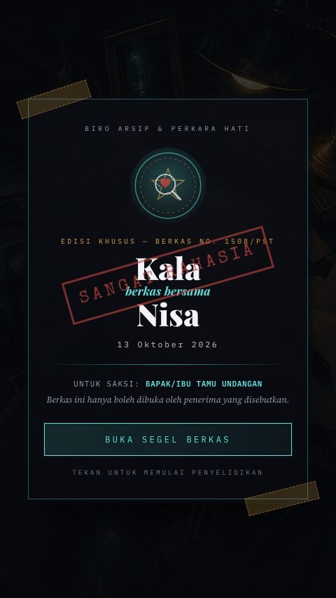 Arsip Malam — Berkas Kasus Pernikahan